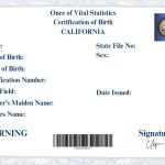 How to get a California birth certificate Online