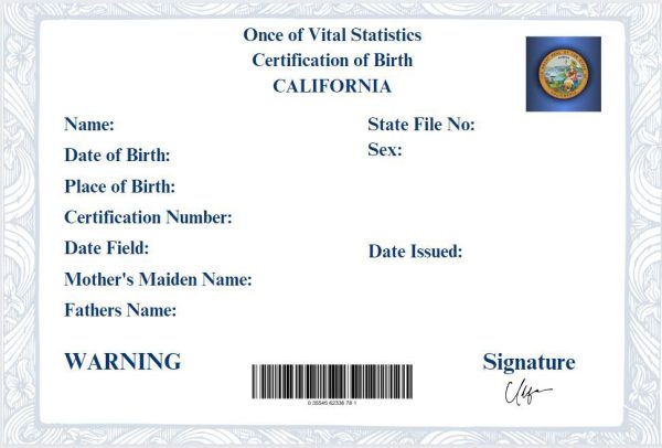 Unlocking Identity Gates Guide To California Birth Certificate 