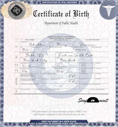How to get an Alabama birth certificate