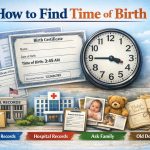 how to find time of birth